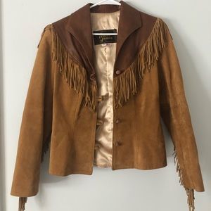 ♥️HOST PICK♥️ Vintage Western Leather Jacket